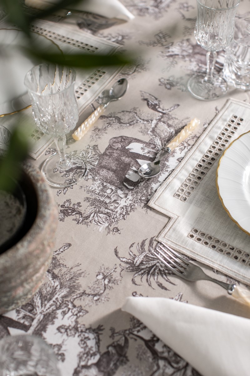 Stain Resistant Linen Erica Placemat