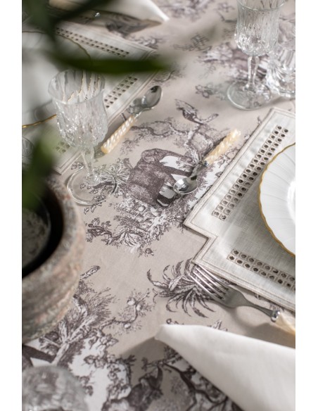Set de table Erica en lin enduit