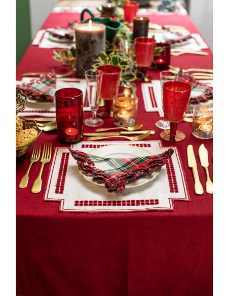 Stain Resistant Linen Erica Placemat