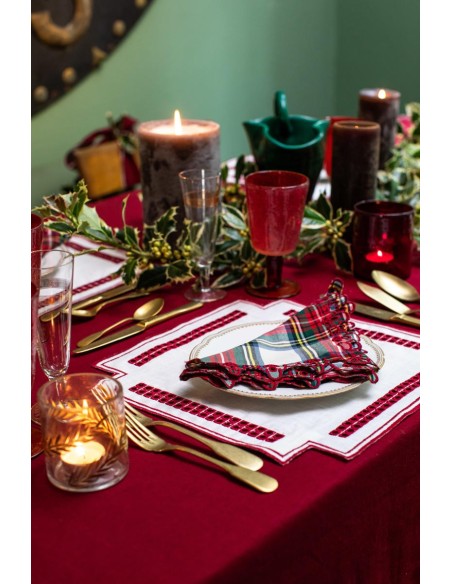 Stain Resistant Linen Erica Placemat