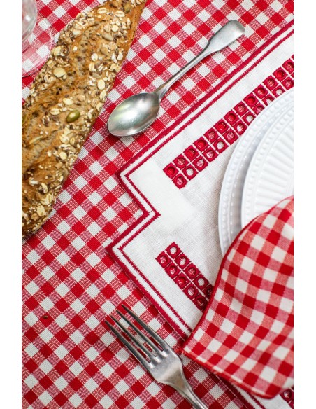 Stain Resistant Linen Erica Placemat