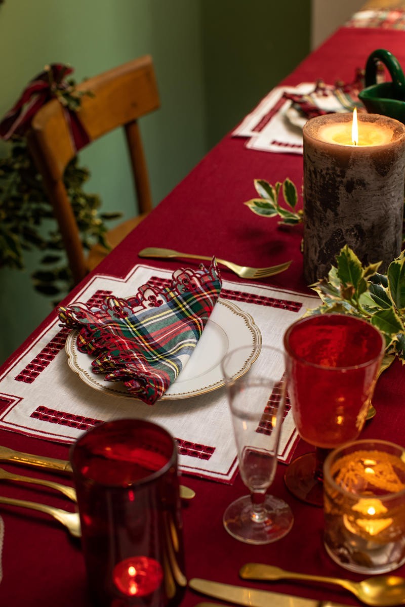 Stain Resistant Linen Erica Placemat