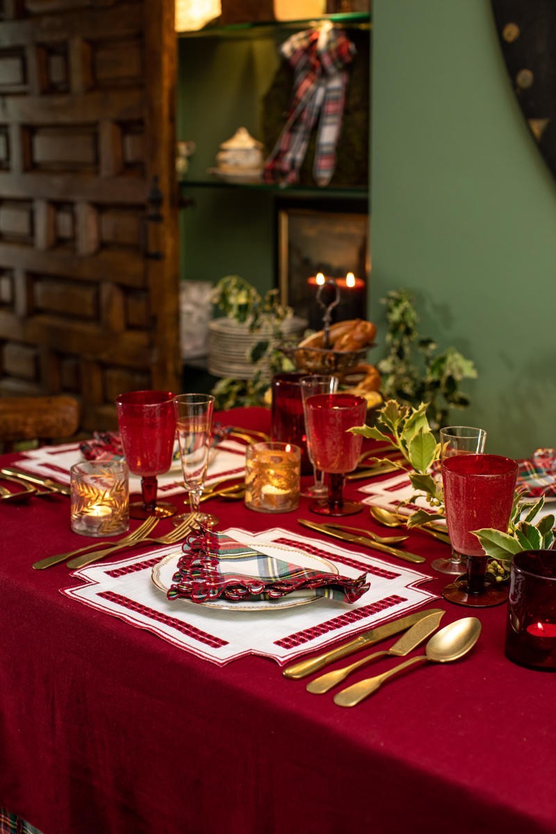 Set de table Erica en lin enduit