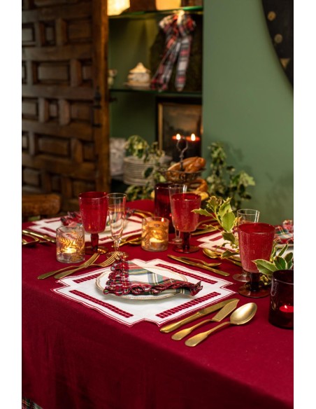 Stain Resistant Linen Erica Placemat