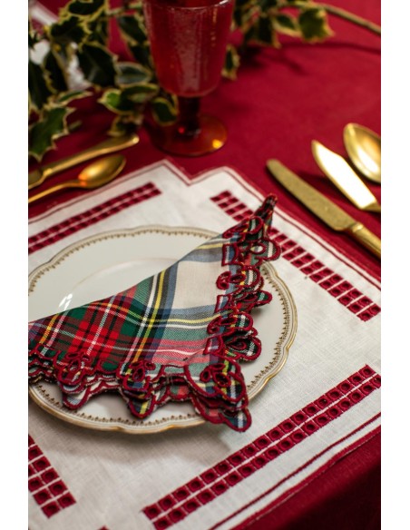 Stain Resistant Linen Erica Placemat