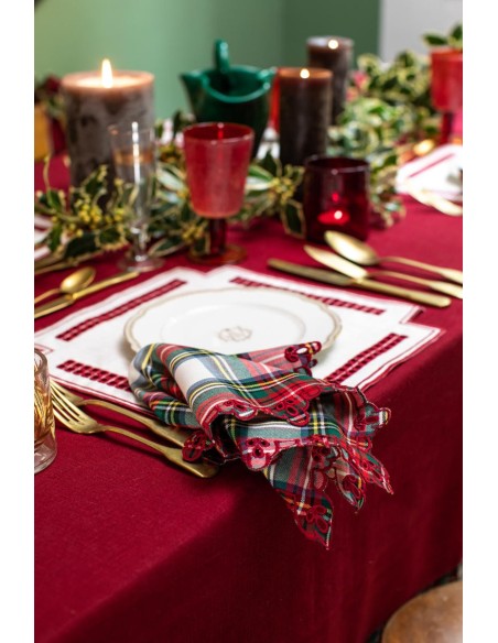 Stain Resistant Linen Erica Placemat