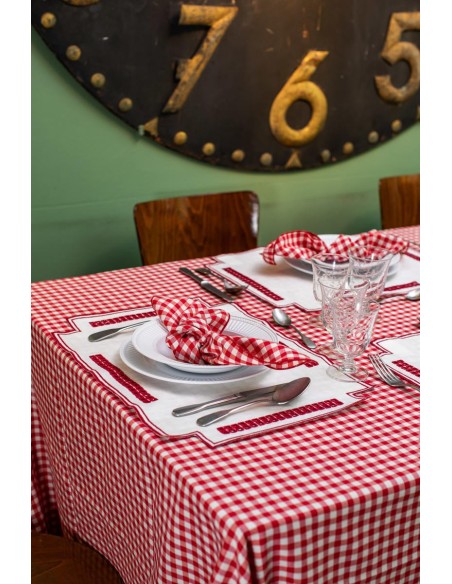 Stain Resistant Linen Erica Placemat