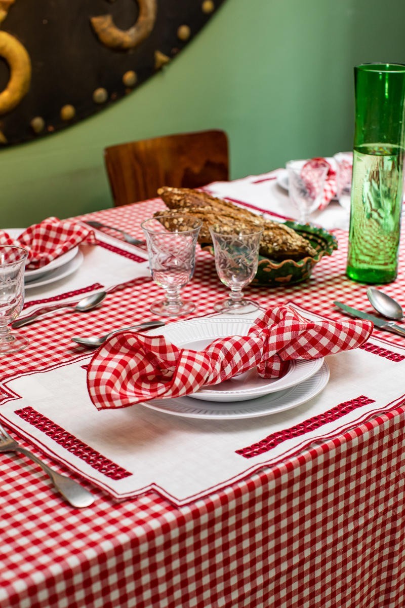 Stain Resistant Linen Erica Placemat