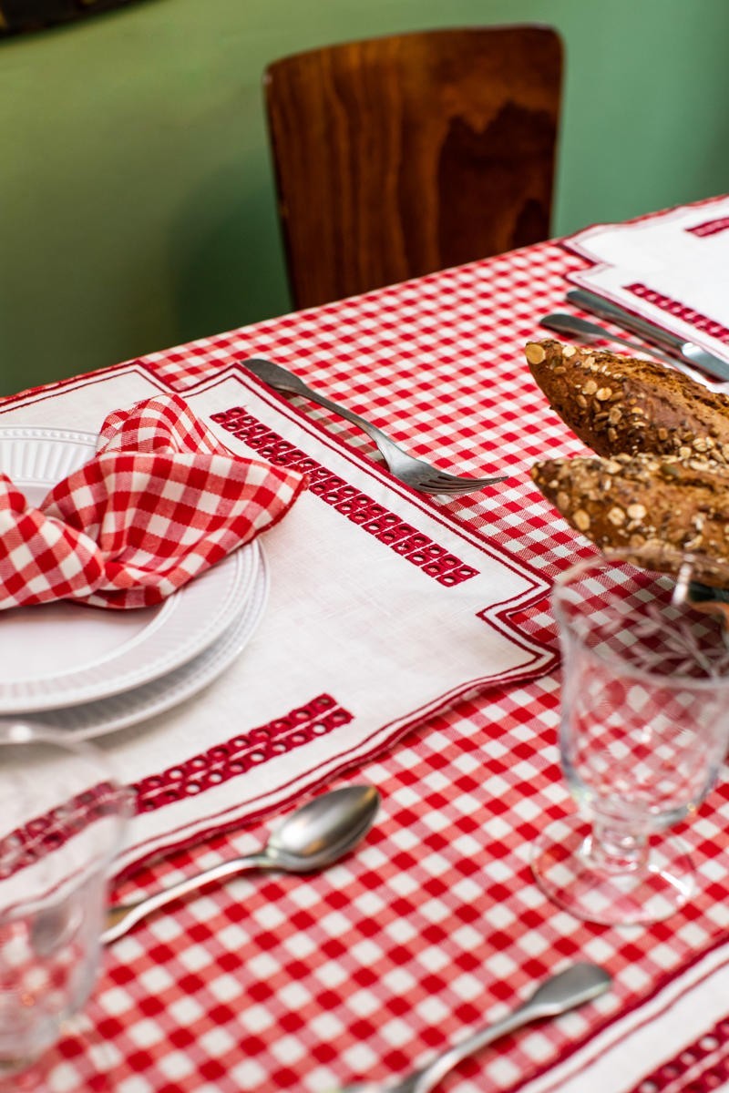 Stain Resistant Linen Erica Placemat