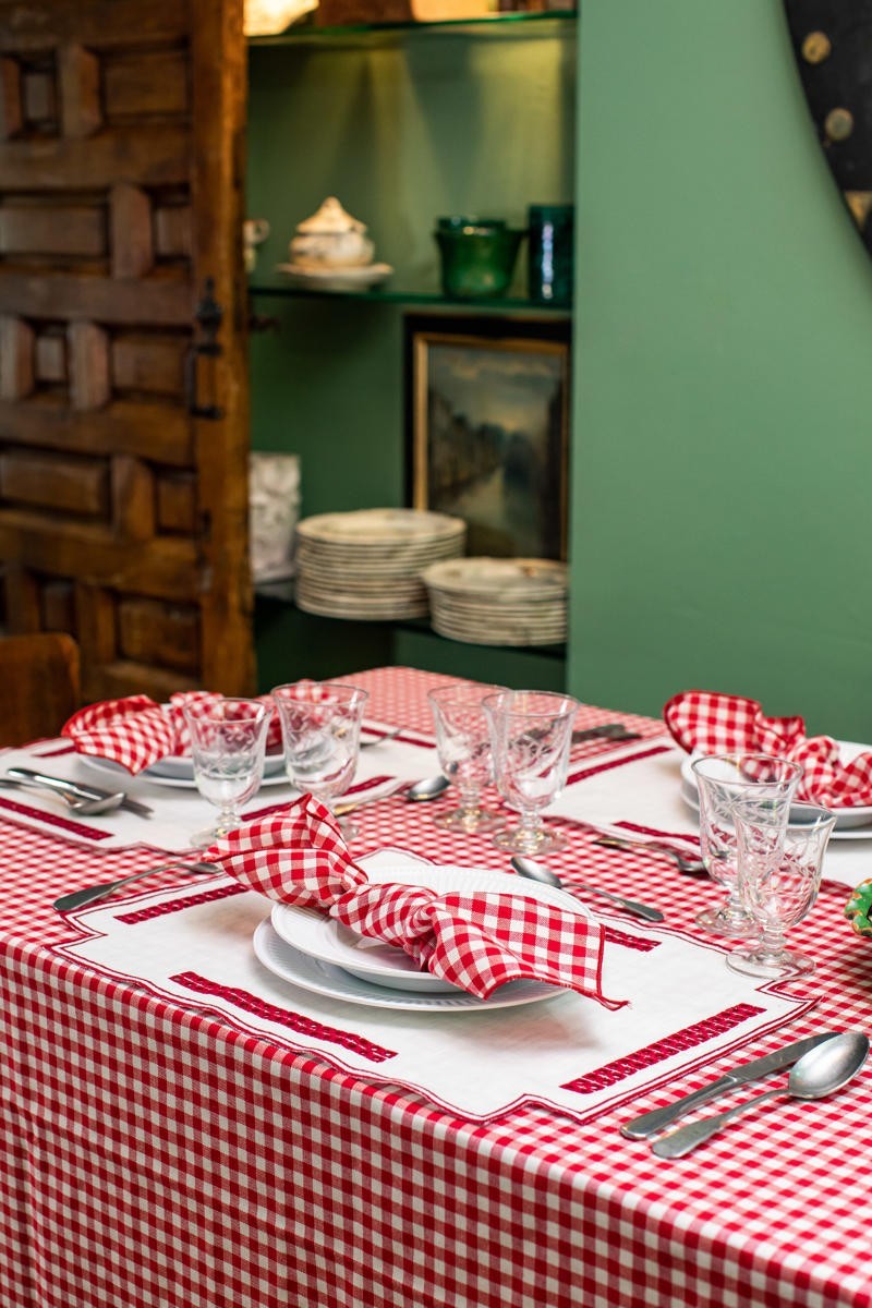 Stain Resistant Linen Erica Placemat