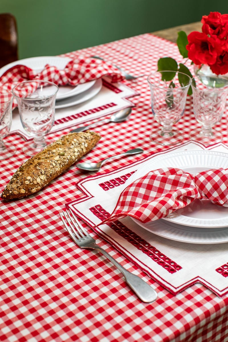 Stain Resistant Linen Erica Placemat