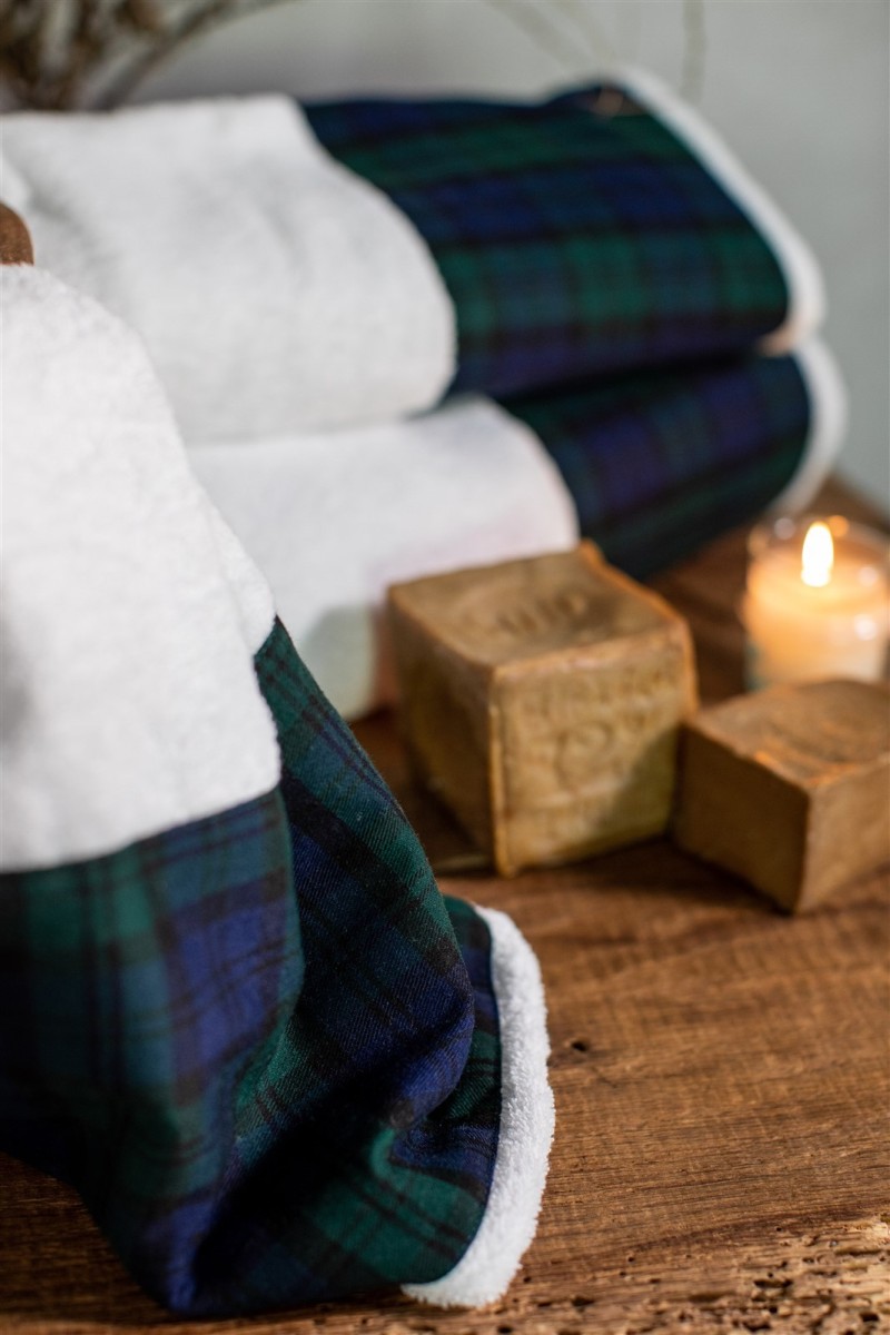 Serviette en coton Bauhaus