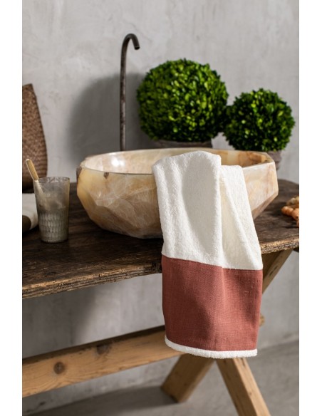 Serviette en coton Bauhaus