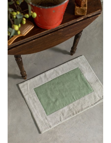 Tappeto Bagno Bauhaus in Cotone