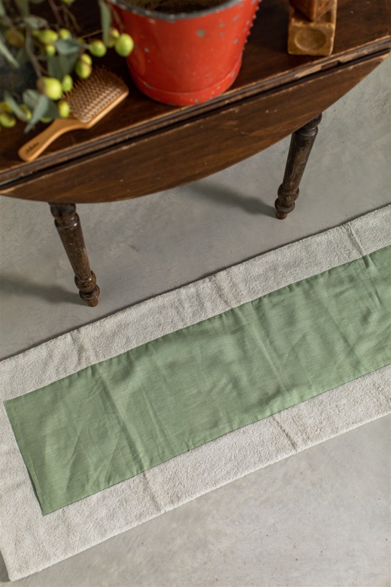 Tapis de salle de bains en coton Bauhaus