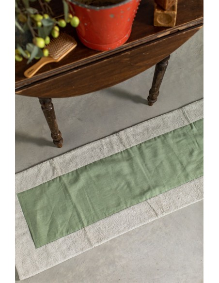 Tapis de salle de bains en coton Bauhaus