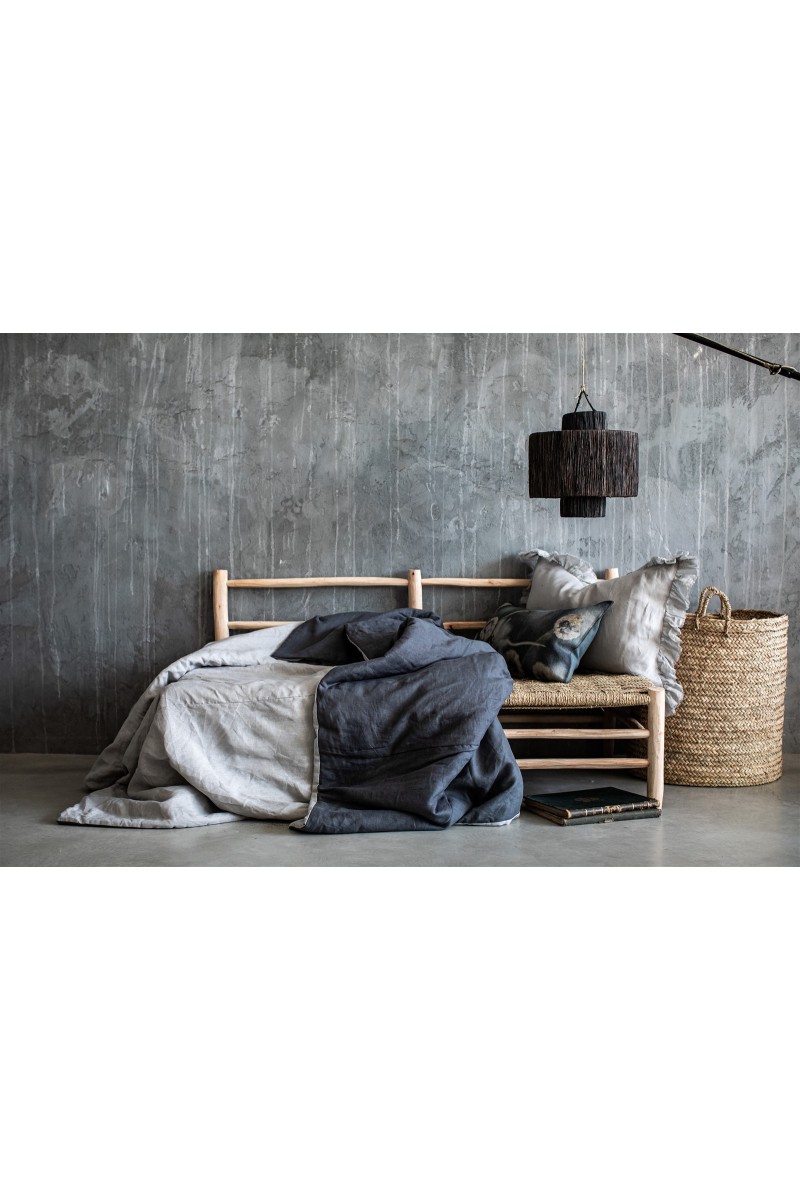 Pure Reversible Bedspread in Linen