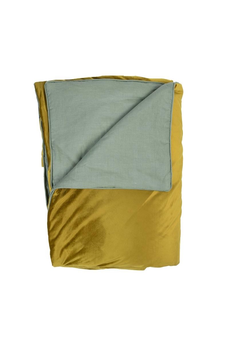 Pure Reversible Bedspread in Linen