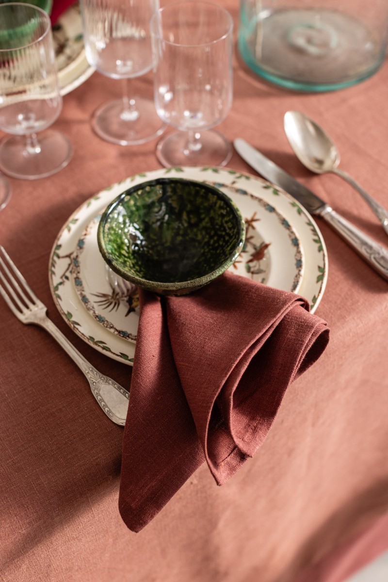 Nappe en lin Bauhaus 