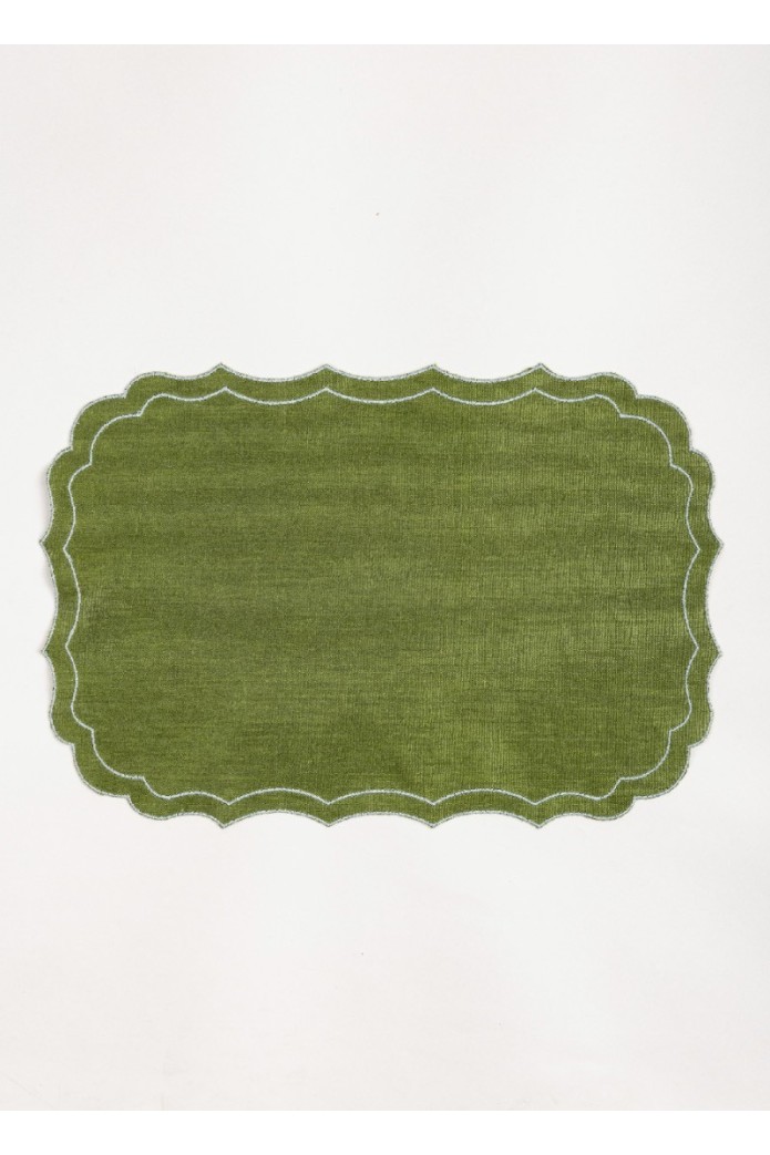 Set de table Firenze en lin enduit