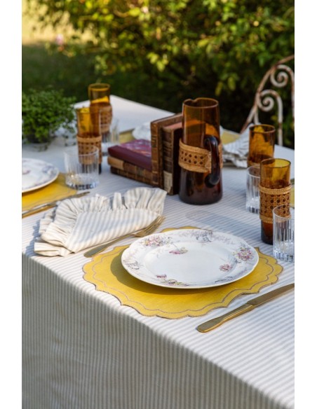 Tovaglietta Firenze in Lino Antimacchia