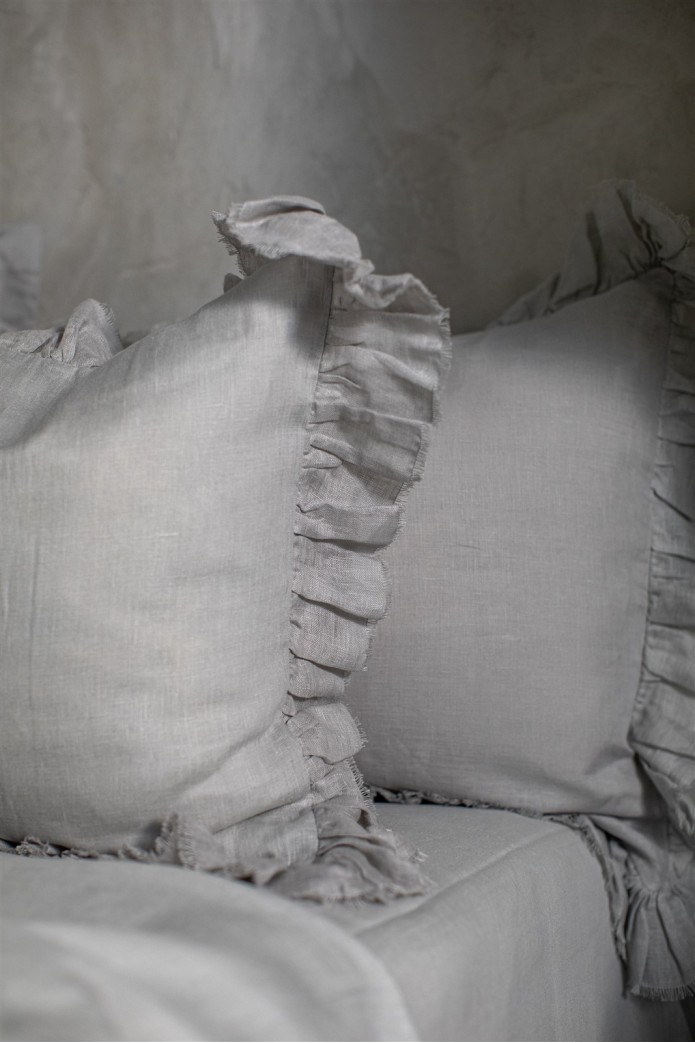 Taie d'oreiller en lin Gitane 2