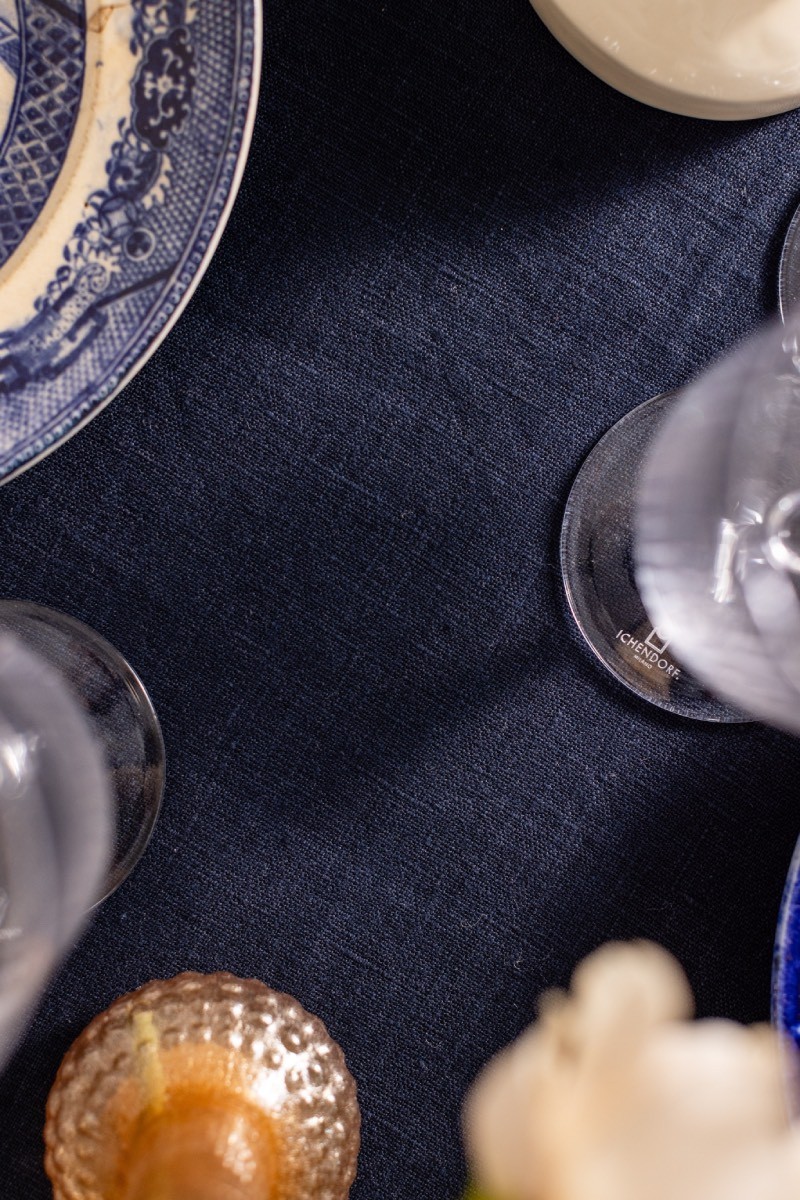 Nappe en lin Bauhaus