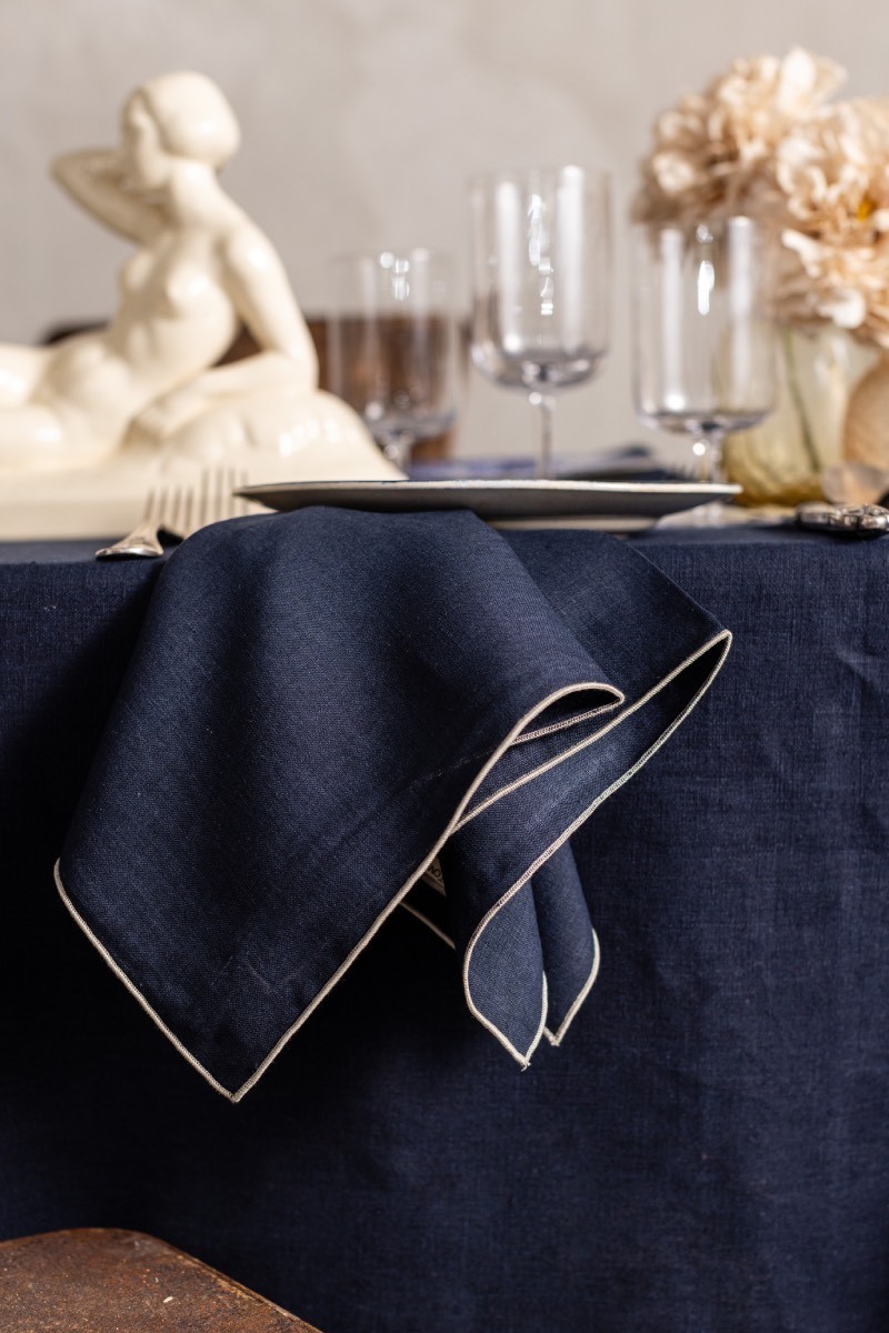 Nappe en lin Bauhaus