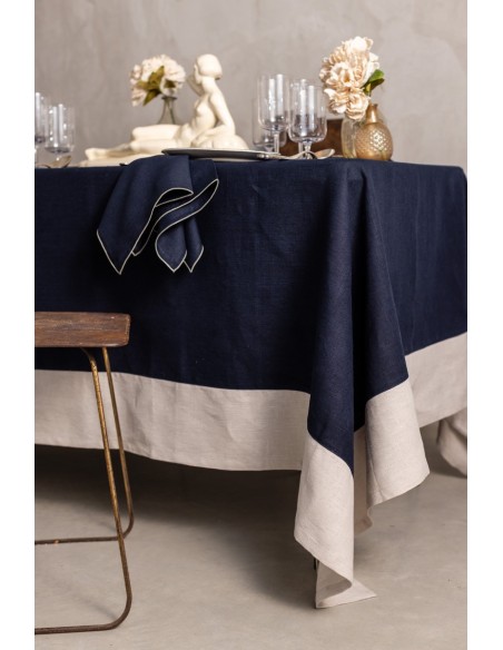 Nappe en lin Bauhaus