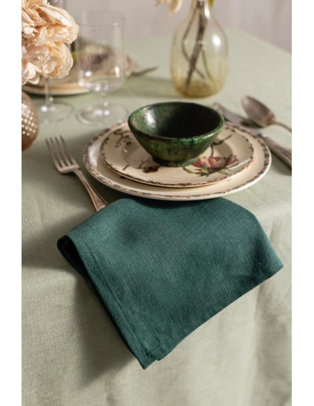 Nappe en lin Bauhaus enduit