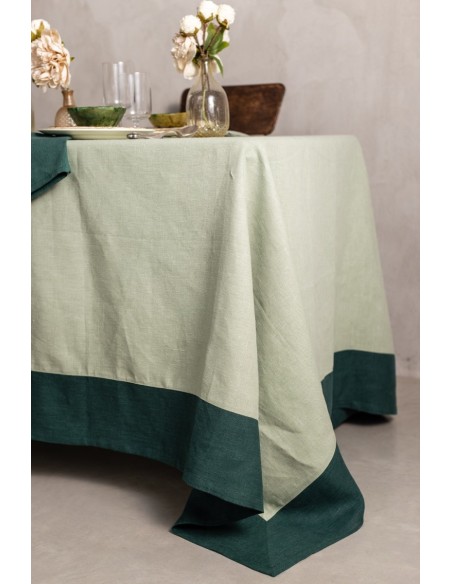 Nappe en lin Bauhaus enduit