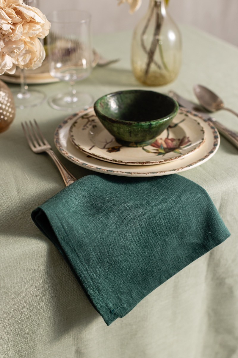 Nappe en lin Bauhaus