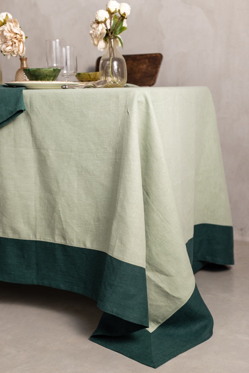 Nappe en lin Bauhaus