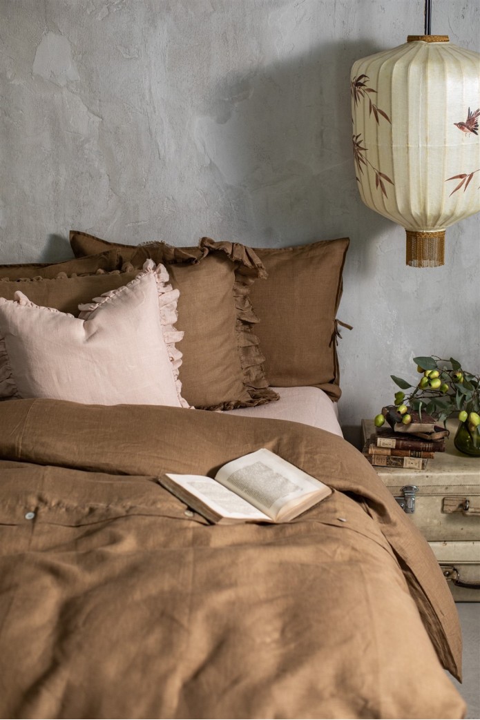 Taie d'oreiller en lin Gitane 2