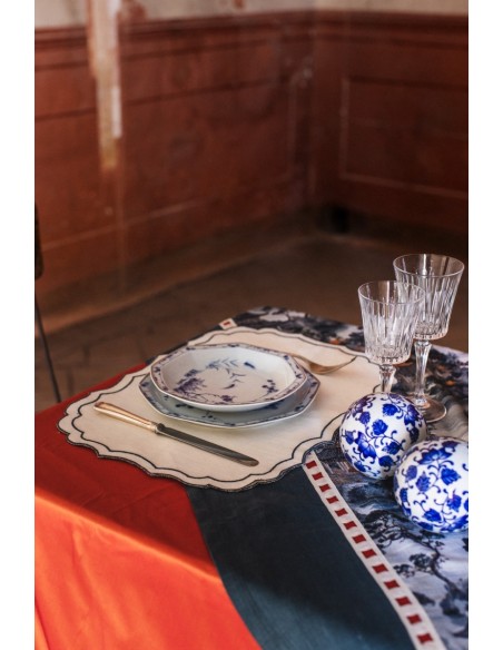 Set de table Firenze en lin enduit