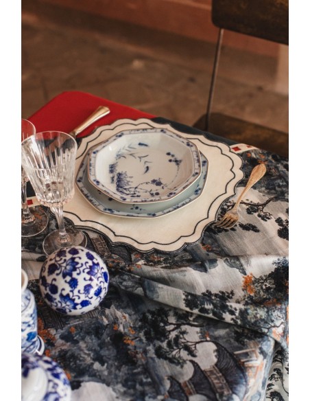 Set de table Firenze en lin enduit