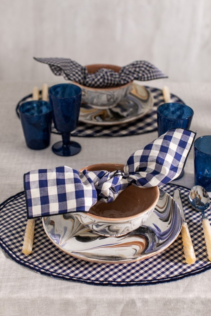 Set de table en coton antitache Filo