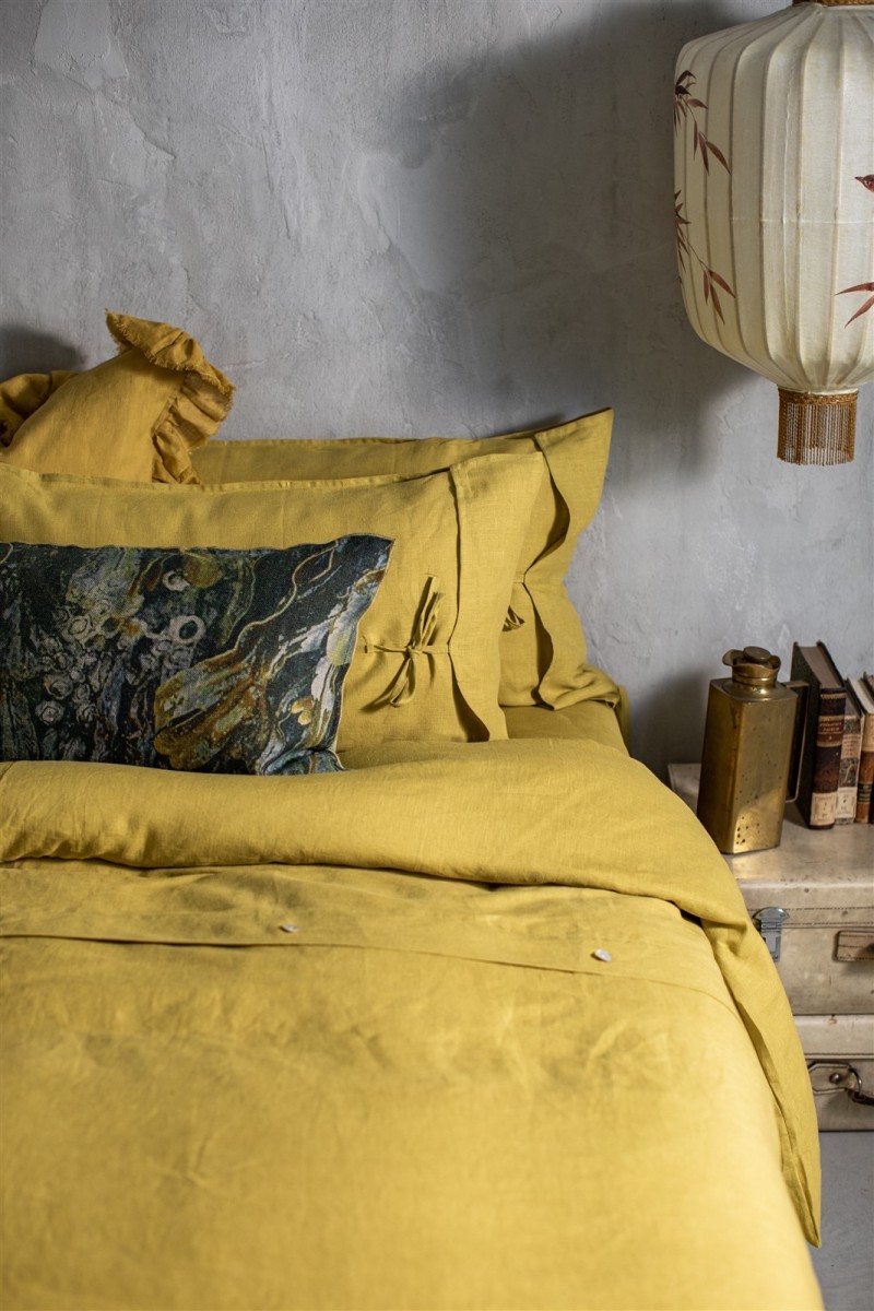 Taie d'oreiller en pur lin