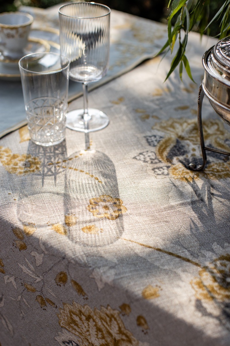 Nappe en lin viscose