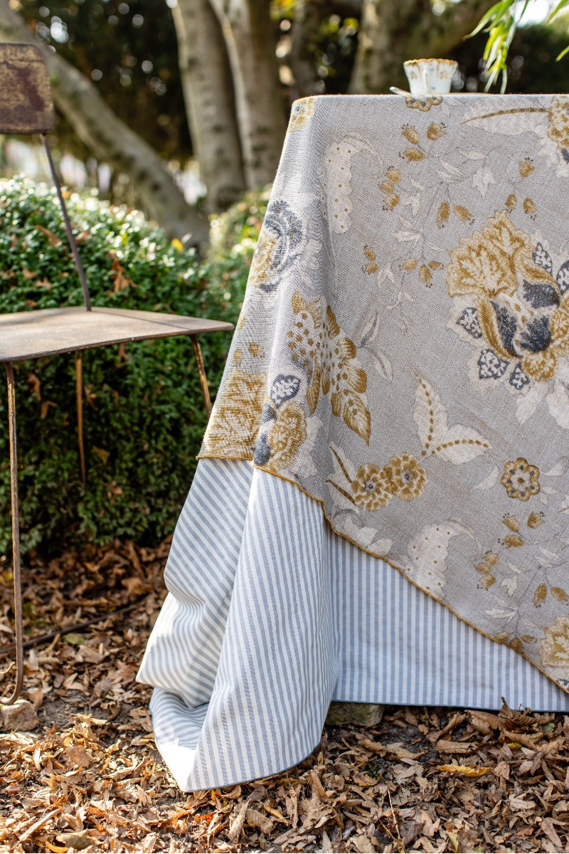 Nappe en lin viscose