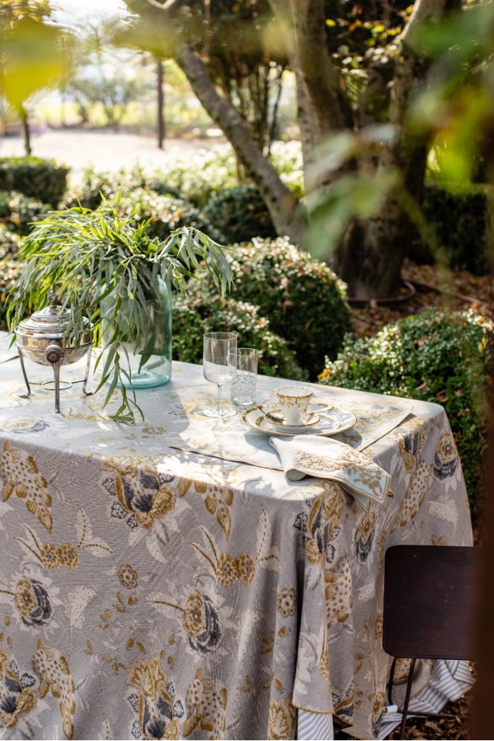 Nappe en lin viscose