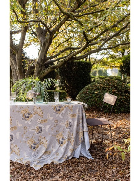 Nappe en lin viscose