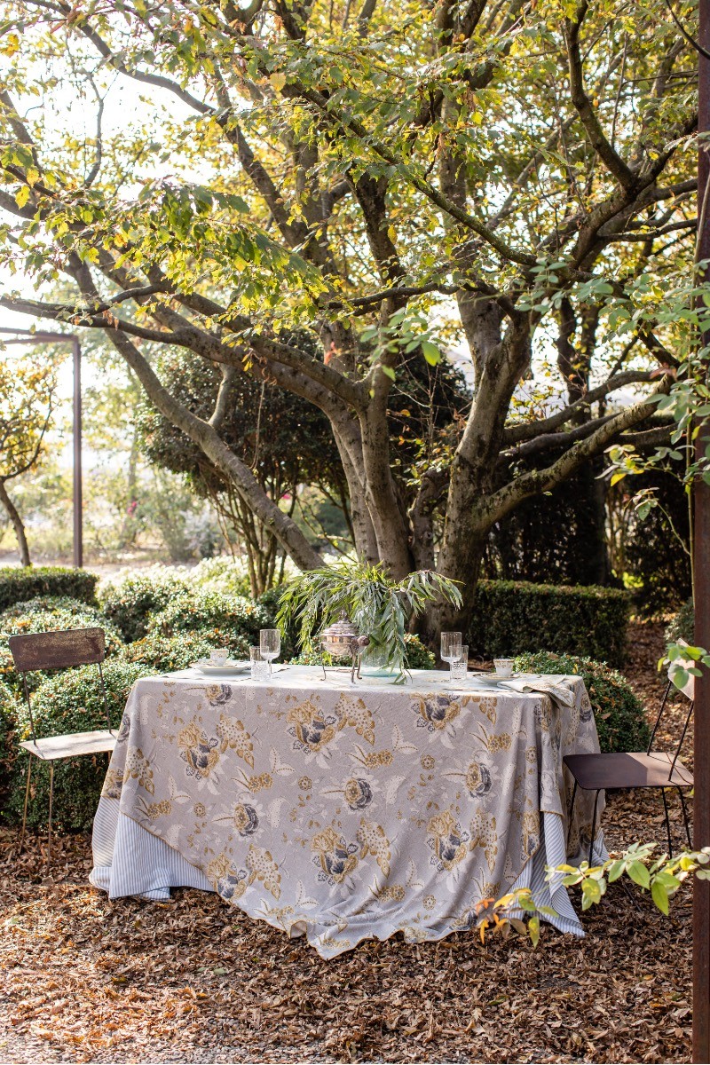 Nappe en lin viscose