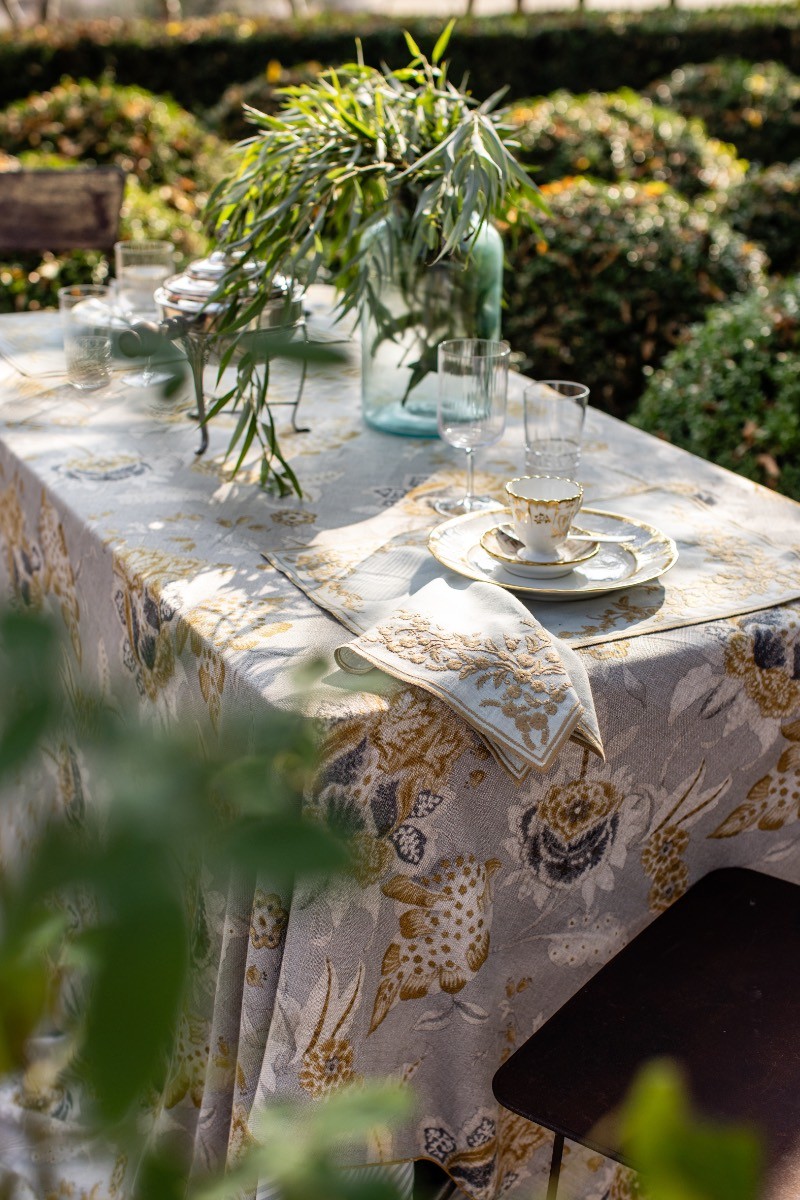 Nappe en lin viscose