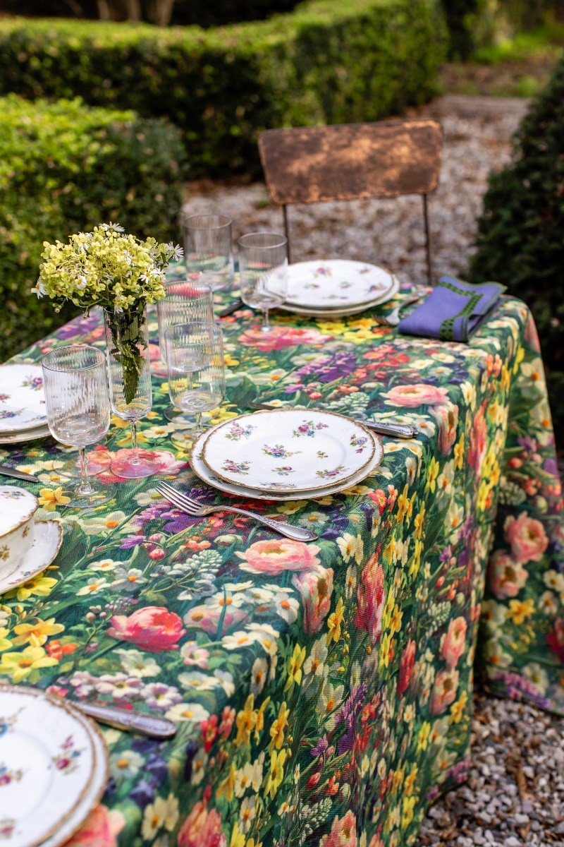 Nappe en lin viscose