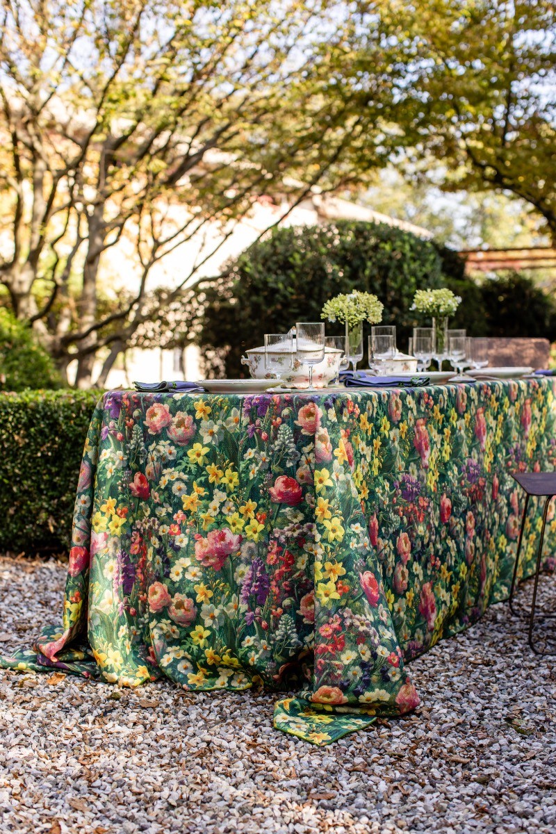 Nappe en lin viscose