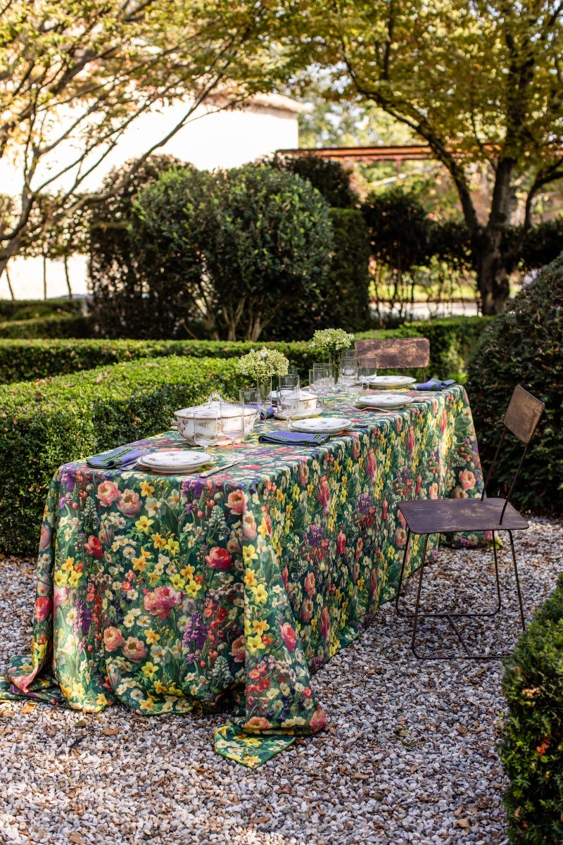 Nappe en lin viscose