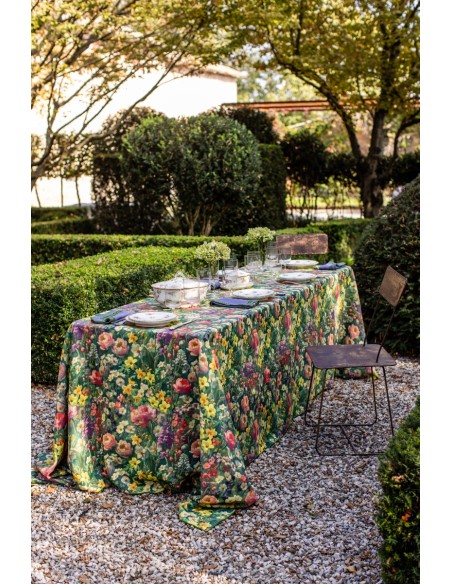 Nappe en lin viscose