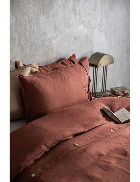 Taie d'oreiller en pur lin