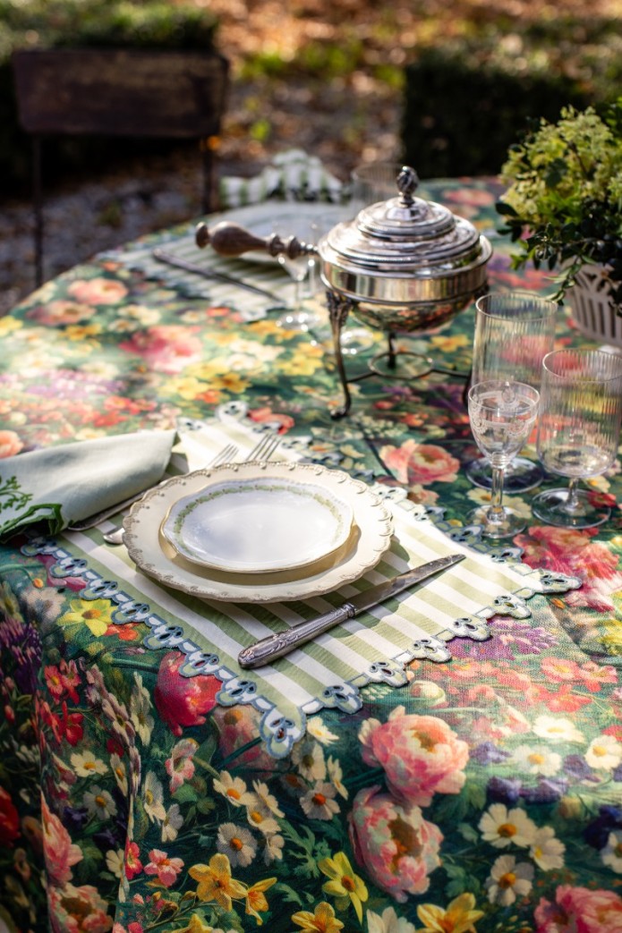 Set de table Amalfi en coton antitache